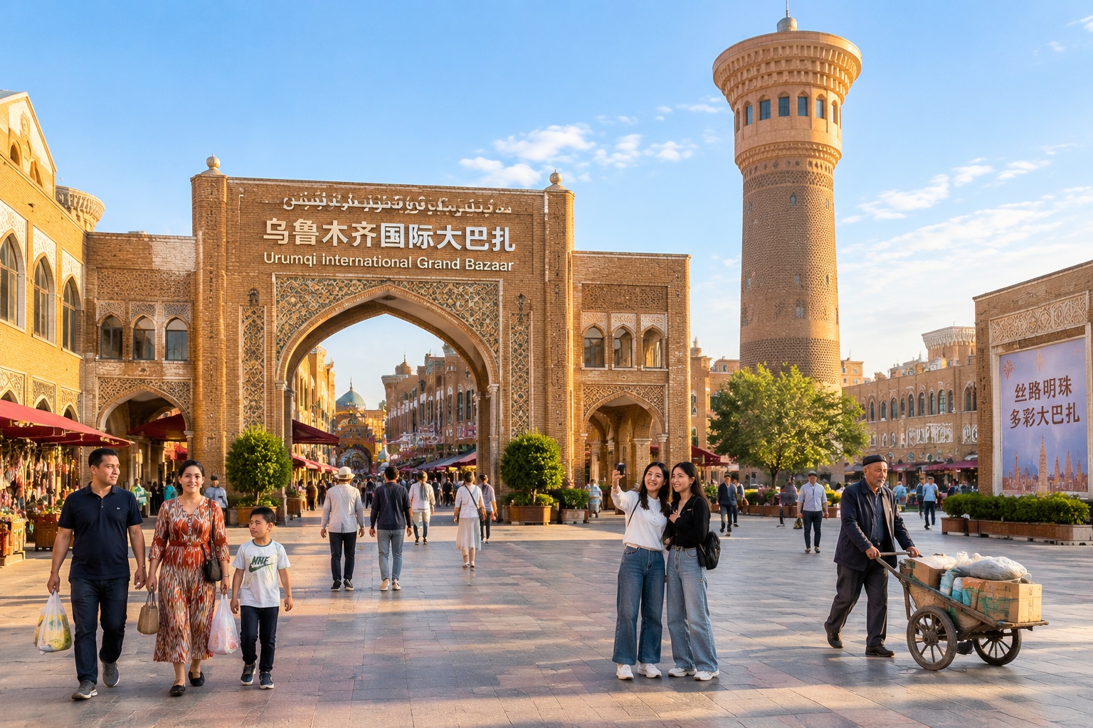 Urumqi's Grand Bazaar: A Xinjiang Market of Sound, Color and Daily Life 19 Urumqi's Grand Bazaar: A Xinjiang Market of Sound, Color and Daily Life