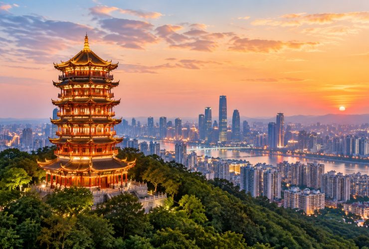 More Than One Landmark: How Chinese Cities Balance Old and New