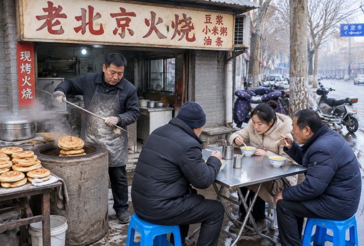 Why Hebei's Donkey Meat Huoshao Never Left Home: A $1.70 Breakfast in Baoding
