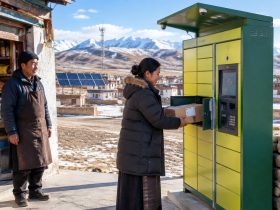 At 4,500 Meters Above Sea Level: 5G Signal and a Parcel Locker