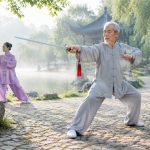 Parks at 6 AM: Tai Chi, Swords, and People Walking Backward