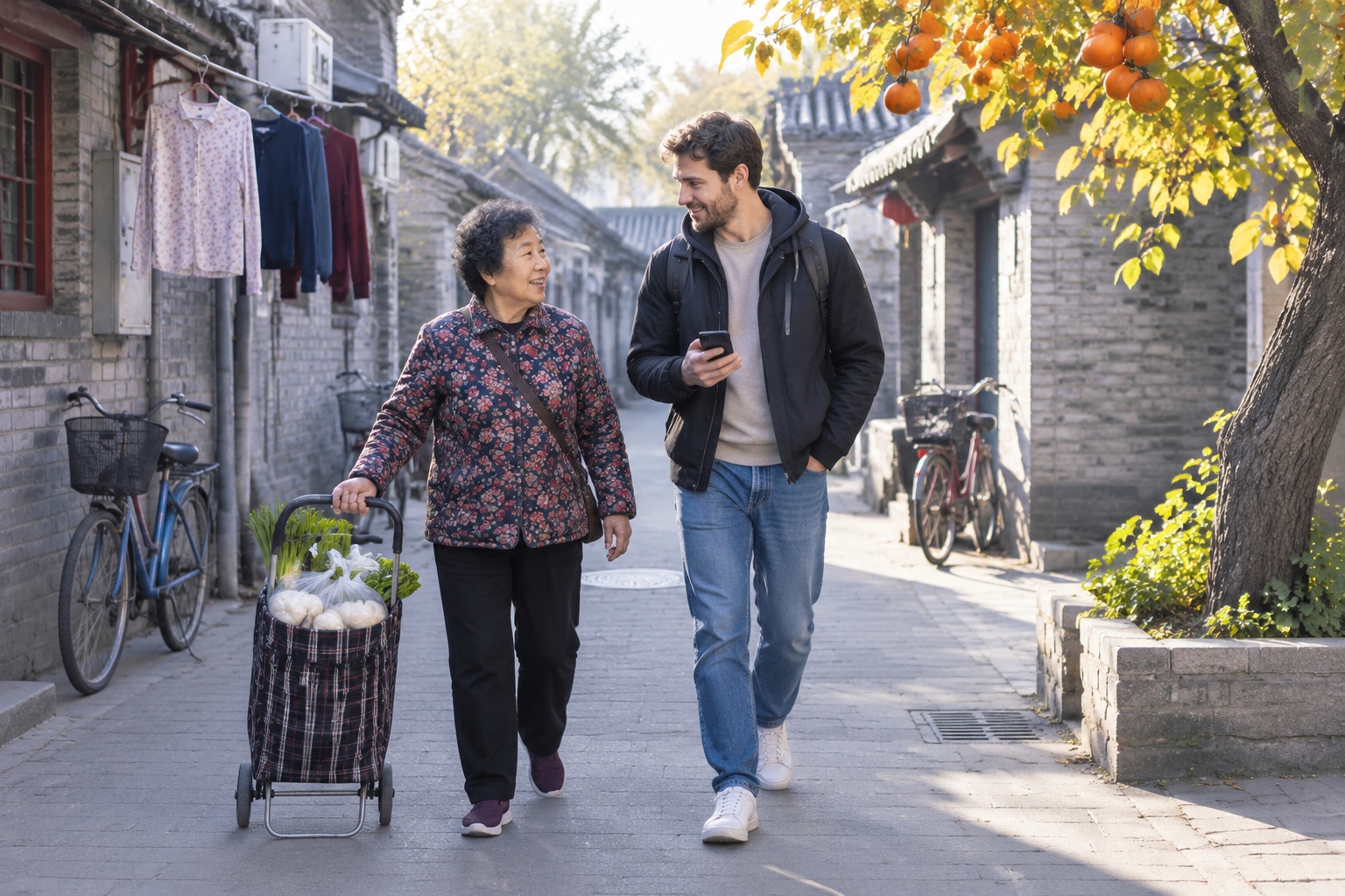 Lost in a Beijing Hutong: A Local Grandma Walked Me Two Kilometers