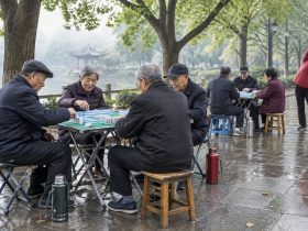 Chinese Parks Through American Eyes: Retirees Singing, Dancing, and Playing Mahjong 60 Chinese Parks Through American Eyes: Retirees Singing, Dancing, and Playing Mahjong