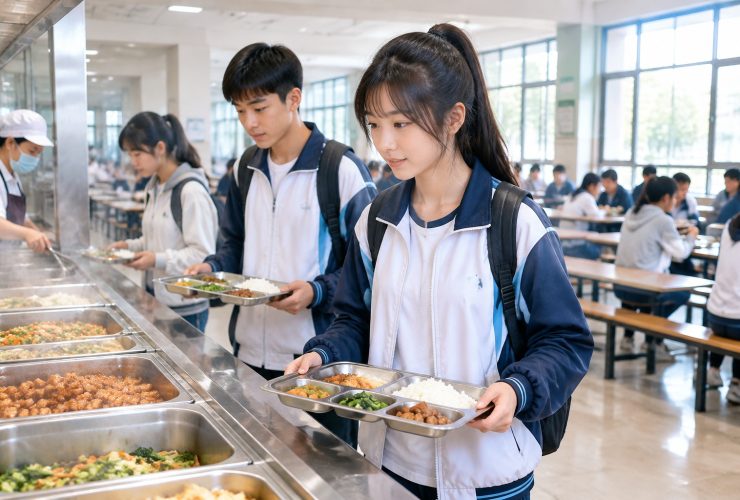 Korean Students Yawn, Foreigners Hit Pause: Why a Plain Chinese School Lunch Stopped the Scroll