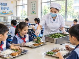 That Spoonful of Greens Traveled a Thousand Kilometers: The Invisible Supply Chain Behind China's School Lunches