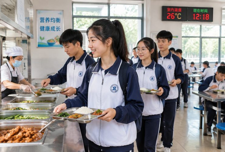 From the 1988 'Vegetable Basket' to a Hot Tray at Noon: How One School Lunch Gets Delivered Every Day