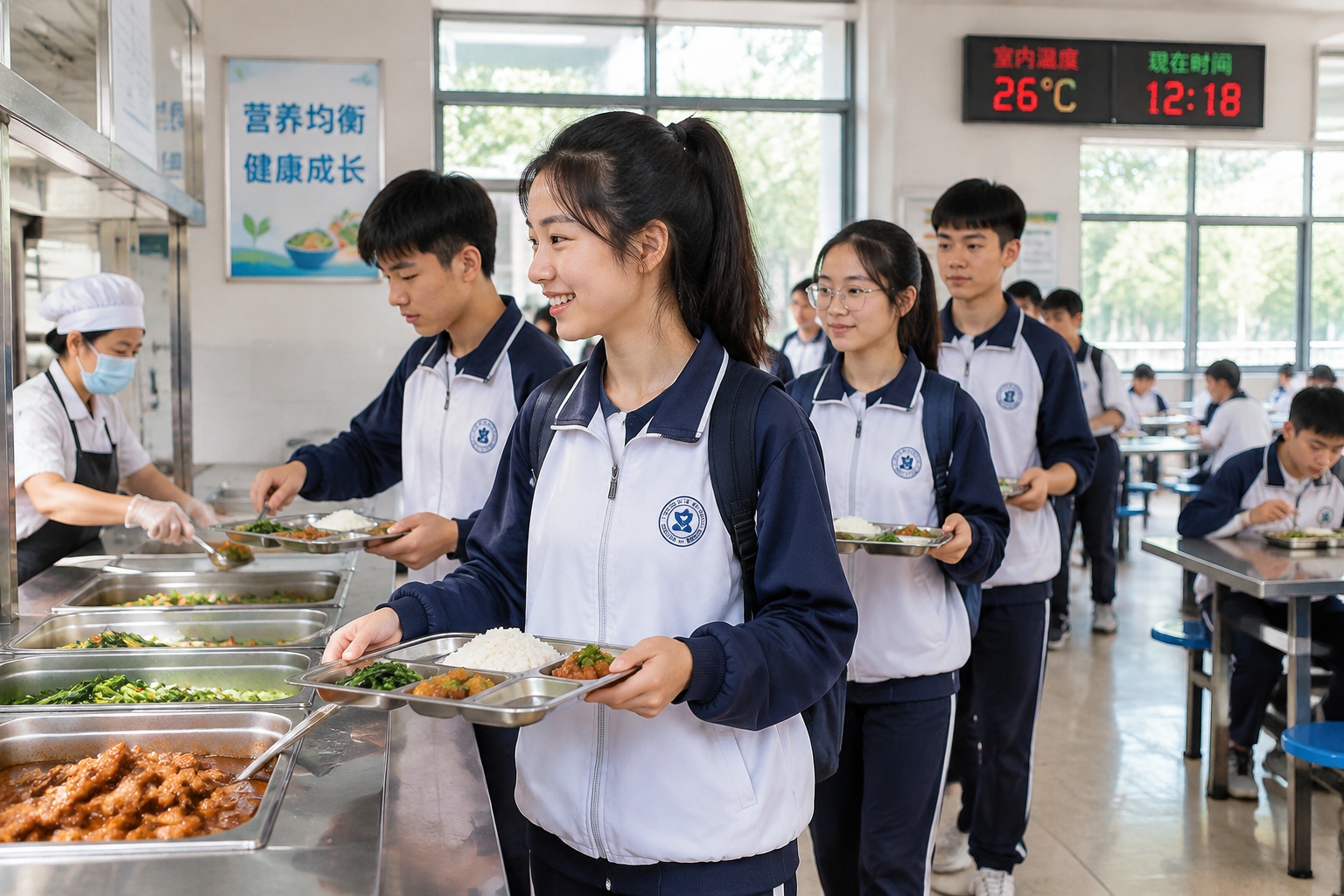 From the 1988 'Vegetable Basket' to a Hot Tray at Noon: How One School Lunch Gets Delivered Every Day