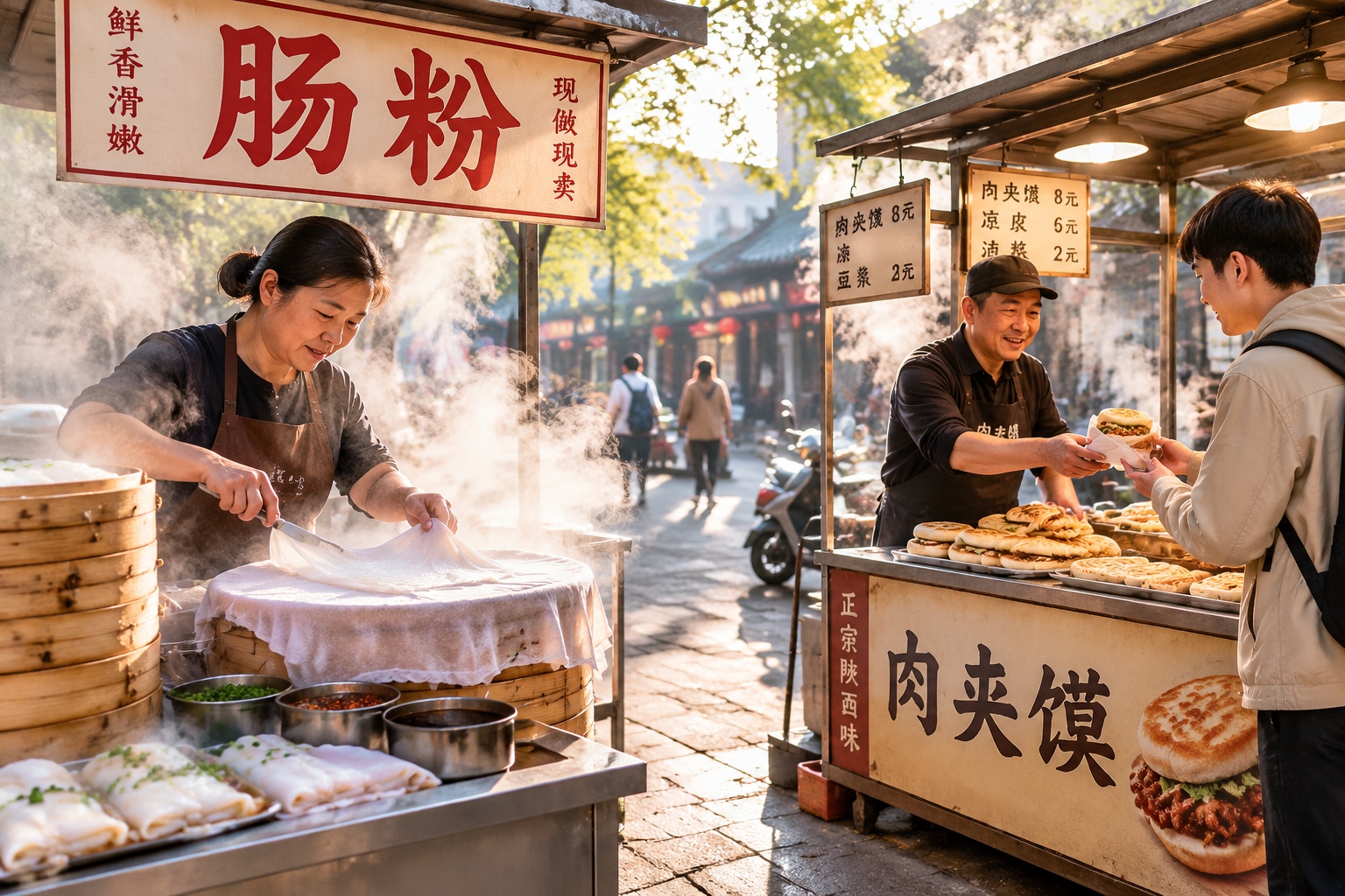 Breakfast in China: From Rice Noodle Rolls in Guangdong to Roujiamo in Xi'an 19 Breakfast in China: From Rice Noodle Rolls in Guangdong to Roujiamo in Xi'an