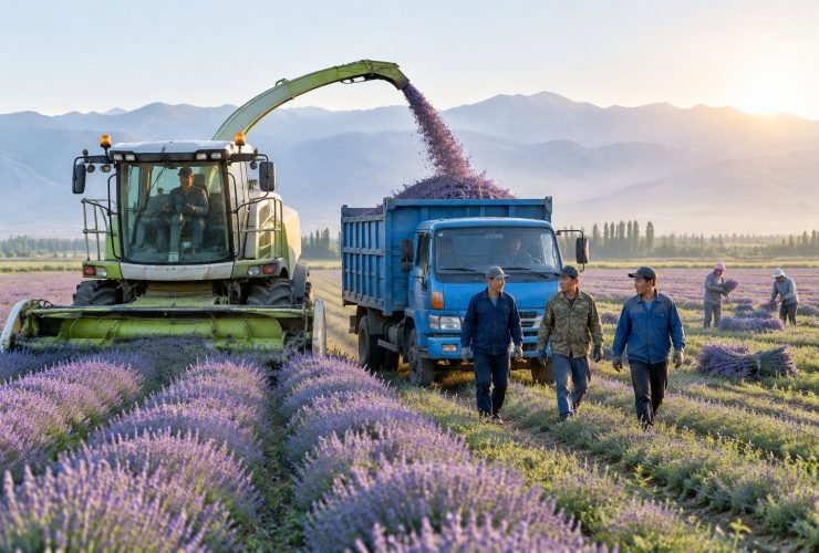 Ili Lavender Isn't Just for Photos: Where Does It Go After Harvest?
