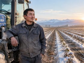 500 Mu, One Phone: A Day in the Life of a Xinjiang Farm Machine Operator