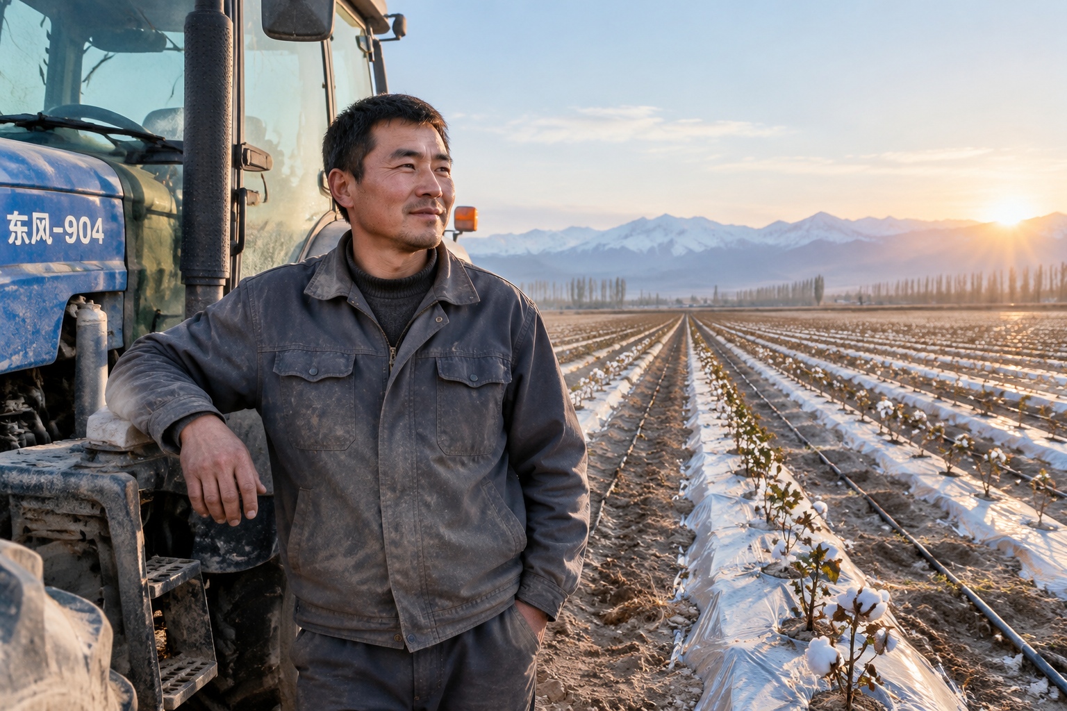 500 Mu, One Phone: A Day in the Life of a Xinjiang Farm Machine Operator 19 500 Mu, One Phone: A Day in the Life of a Xinjiang Farm Machine Operator