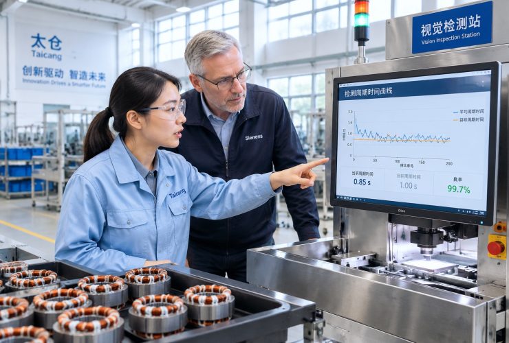 My Job at a German Factory in Taicang: A Chinese Engineer and a German Manager Debug the Same Line