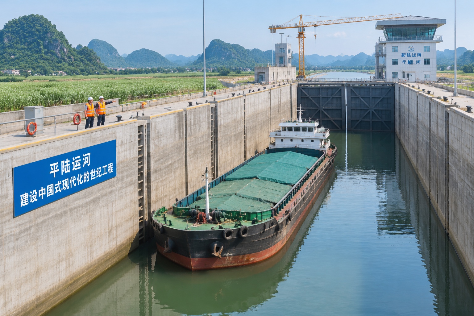Pinglu Canal Opens: How a 134-Kilometer Waterway Cuts Southwest China's Sea Route by 560 Kilometers 19 Pinglu Canal Opens: How a 134-Kilometer Waterway Cuts Southwest China's Sea Route by 560 Kilometers