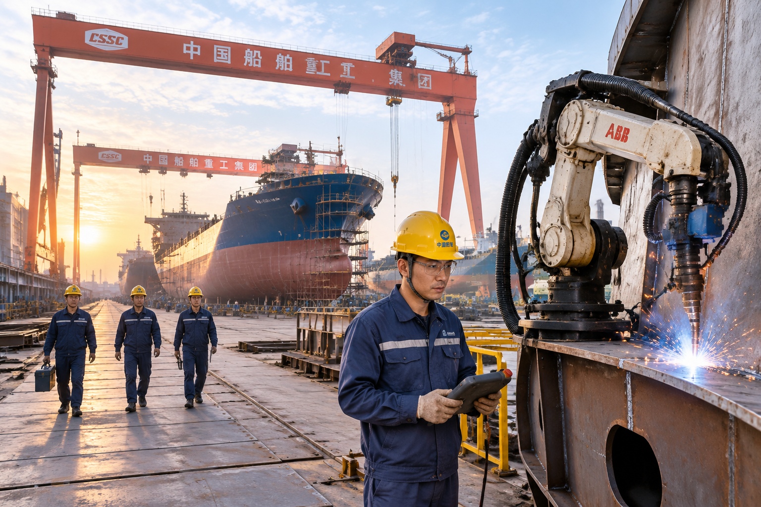 I Thought China’s Shipbuilding Numbers Were the Story. Then I Saw the Robots