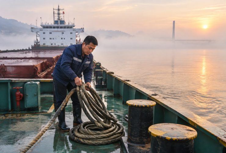 I Pilot Cargo Ships on the Yangtze: A Crew Member's Daily Life