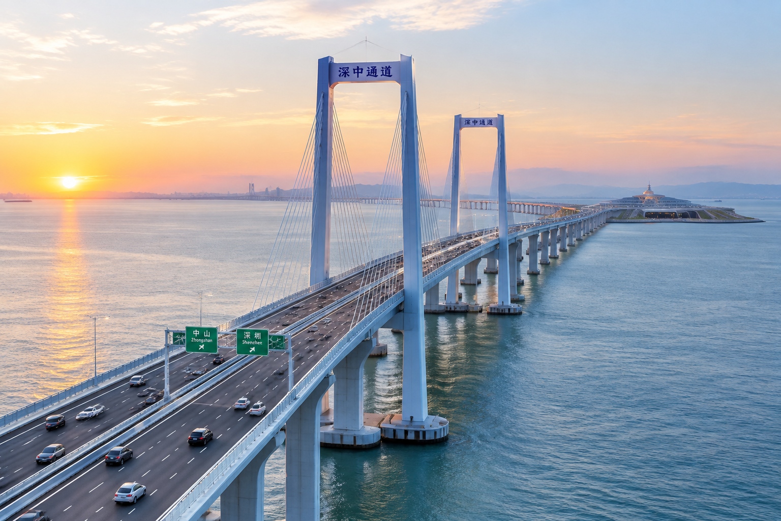 Shenzhen-Zhongshan Link: How a Bridge, Islands, and Tunnel Bring Two Cities Closer 19 Shenzhen-Zhongshan Link: How a Bridge, Islands, and Tunnel Bring Two Cities Closer