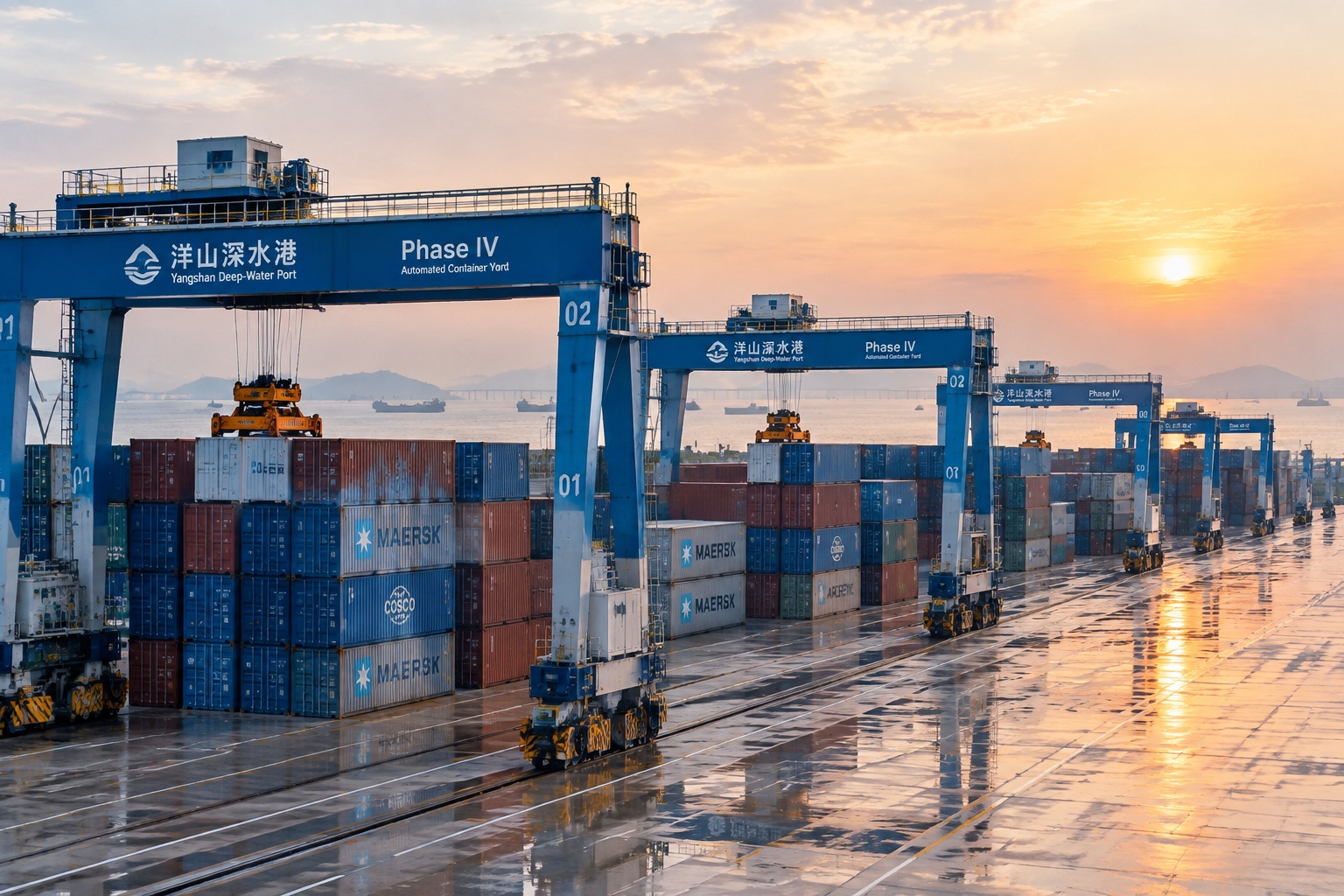 Shanghai’s Yangshan Deep-Water Port: How One of the World’s Largest Automated Container Terminals Works
