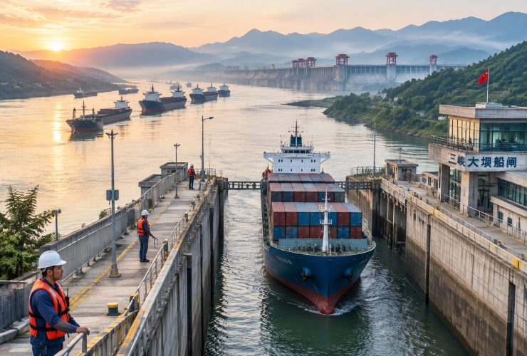 China’s New Three Gorges Shipping Channel: Building a Second Expressway on the Yangtze 20 China’s New Three Gorges Shipping Channel: Building a Second Expressway on the Yangtze