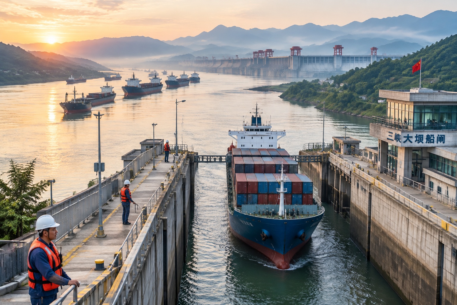 China’s New Three Gorges Shipping Channel: Building a Second Expressway on the Yangtze