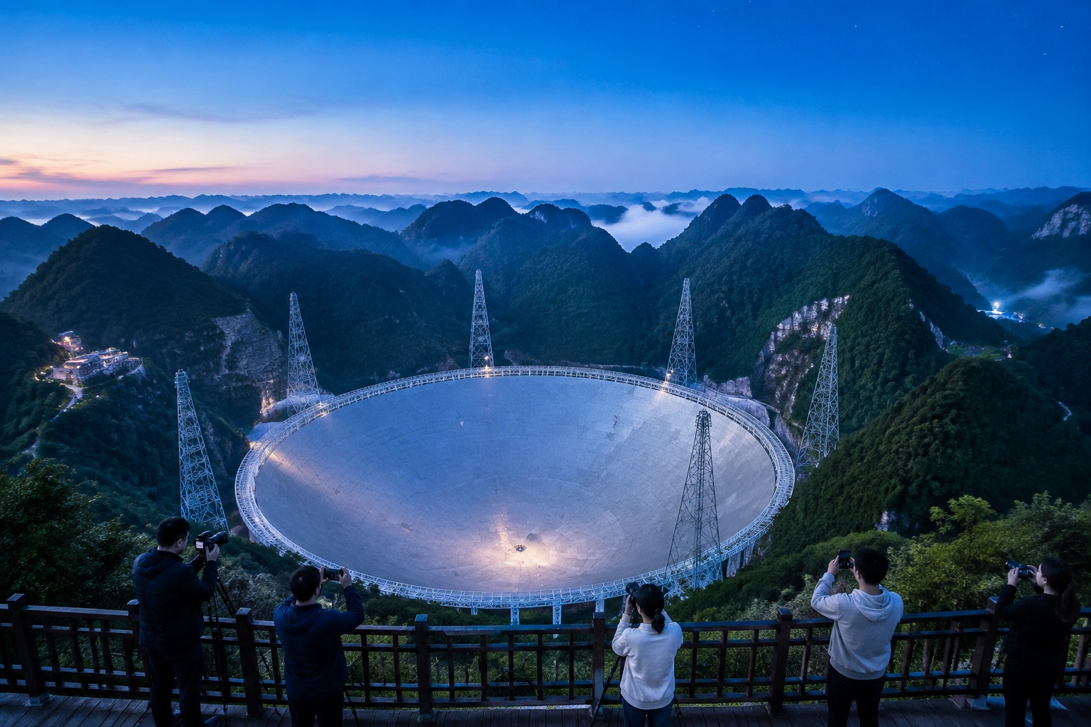 FAST: The World's Largest Radio Telescope Listening to the Edge of the Universe 19 FAST: The World's Largest Radio Telescope Listening to the Edge of the Universe