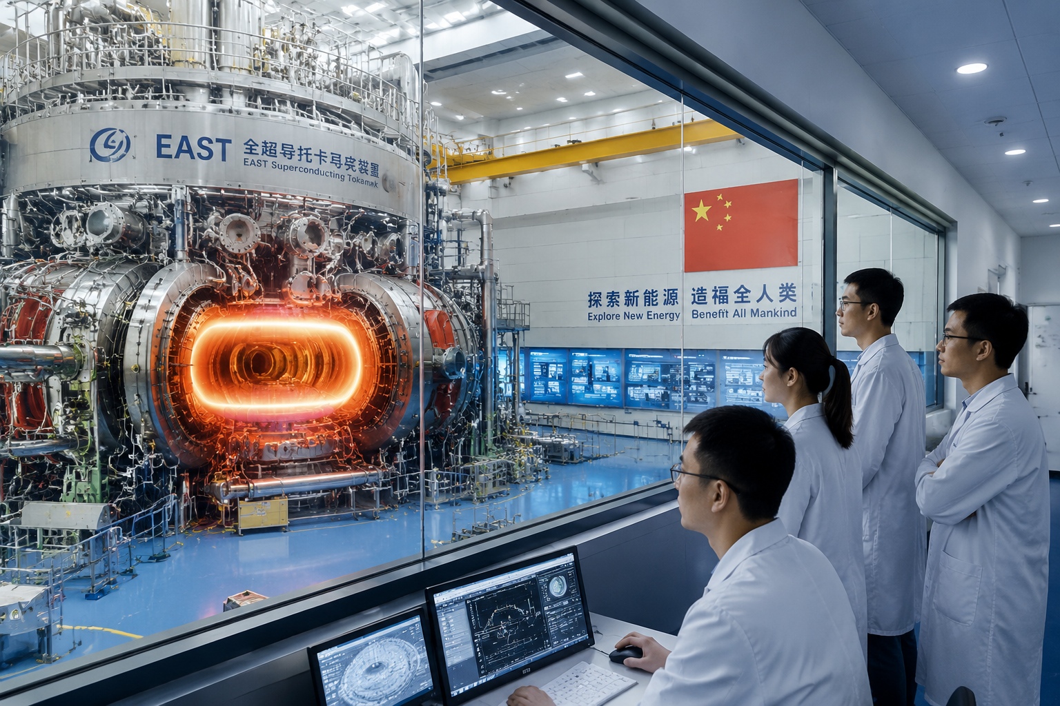 EAST tokamak plasma experiment in Hefei, China