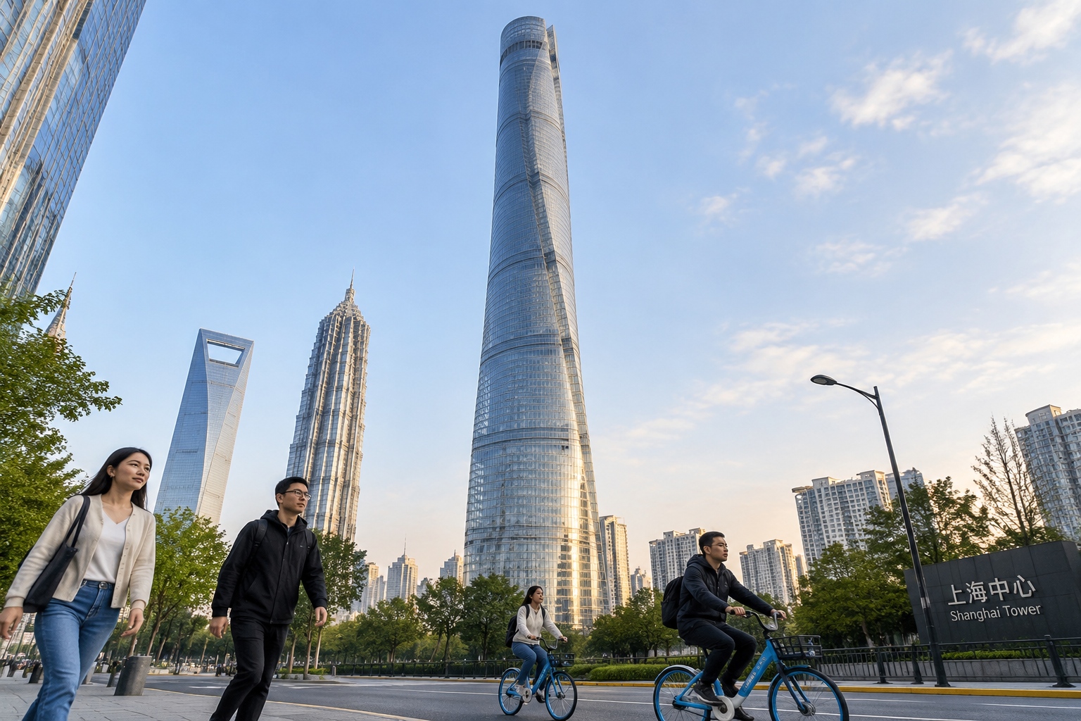 We Climbed China's Tallest Building for a Glimpse of the Future