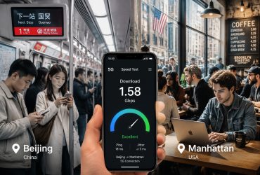 Extreme Speed Test: Beijing Subway 5G vs. Manhattan Coffee Shop WiFi