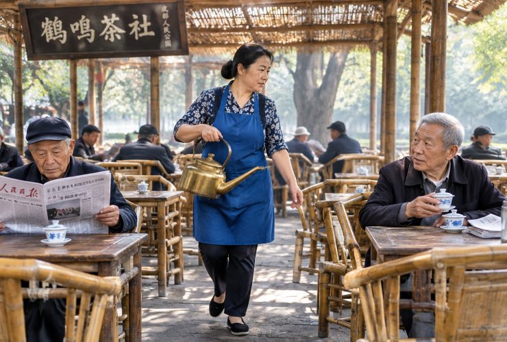 Decoding the Secret Language of Chinese Tea Houses