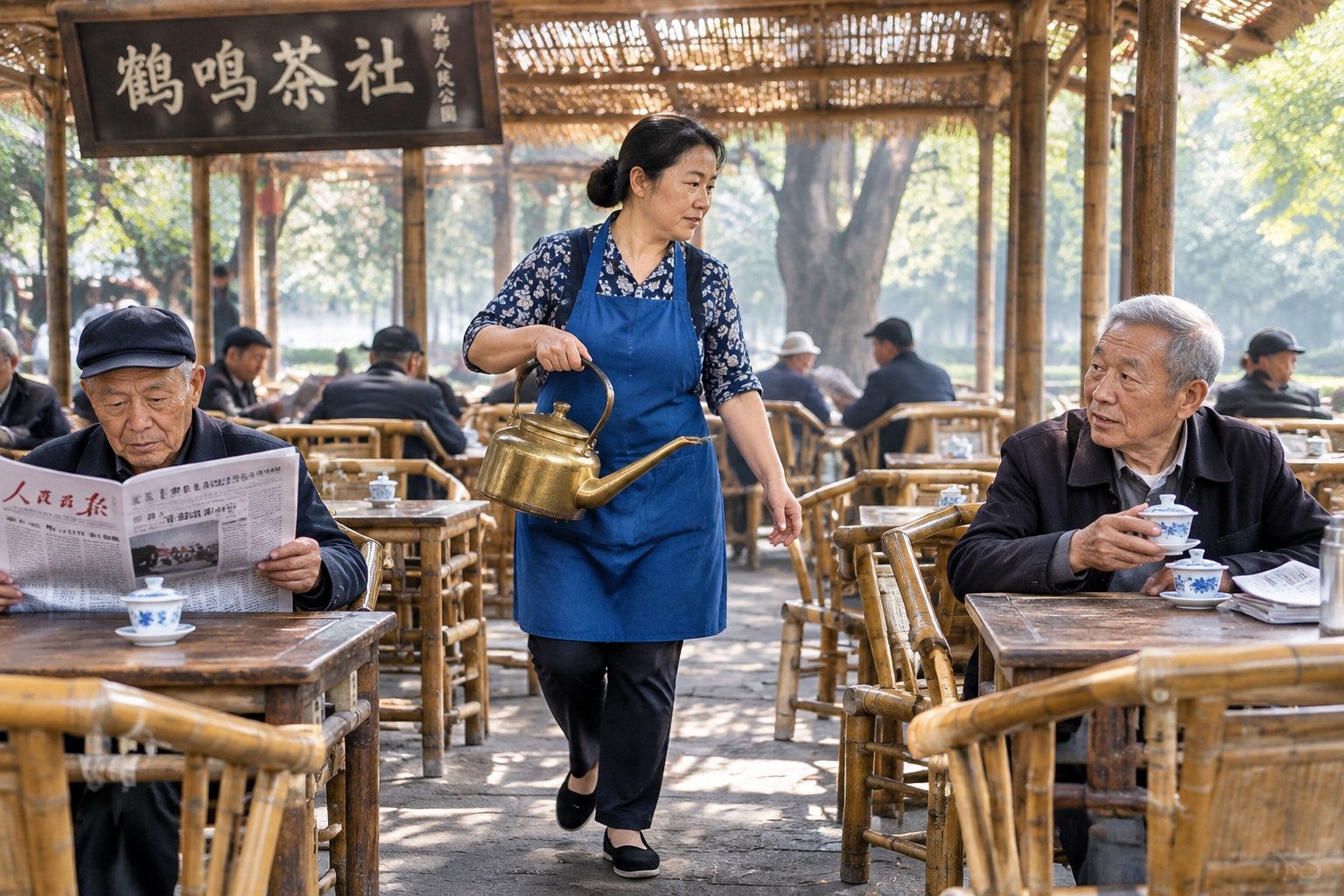Decoding the Secret Language of Chinese Tea Houses