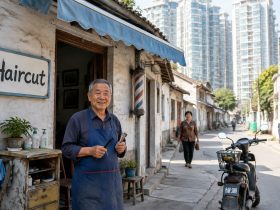 The Barber Who Charges 5 RMB (and Refuses to Raise It)