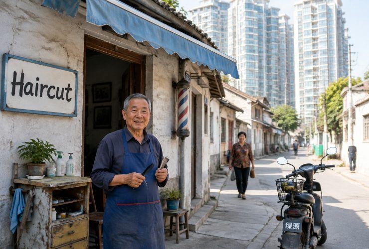 The Barber Who Charges 5 RMB (and Refuses to Raise It)