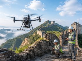 Drones, Not Just Diggers: How Technology Is Giving the Great Wall a Check-Up