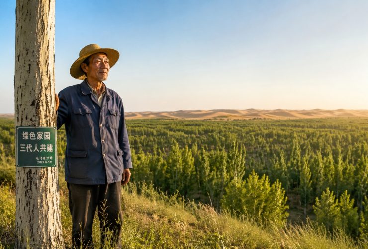 The Tree Planter: 40 Years of Fighting Sandstorms One Tree at a Time