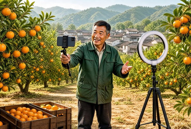 The Livestream Battlefield: How Chinese Farmers Are Selling Produce Nationwide