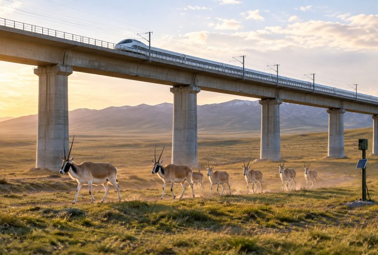 Wildlife Corridors: How High-Speed Rail Is Built to Protect Animal Migrations