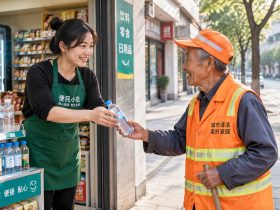 Free Water for Cleaners: The Silent Compassion of Chinese Shop Owners