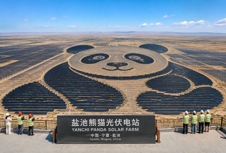 The Solar Farm Shaped Like a Panda (Yes, Really) 56 The Solar Farm Shaped Like a Panda (Yes, Really)