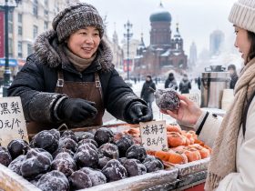 Frozen Pears, Persimmons, and Hot Milk Tea: The 'Ice-Fire' Paradox of Heilongjiang Snacks
