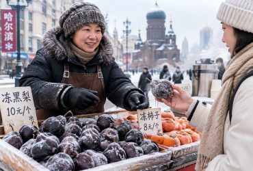 Frozen Pears, Persimmons, and Hot Milk Tea: The 'Ice-Fire' Paradox of Heilongjiang Snacks