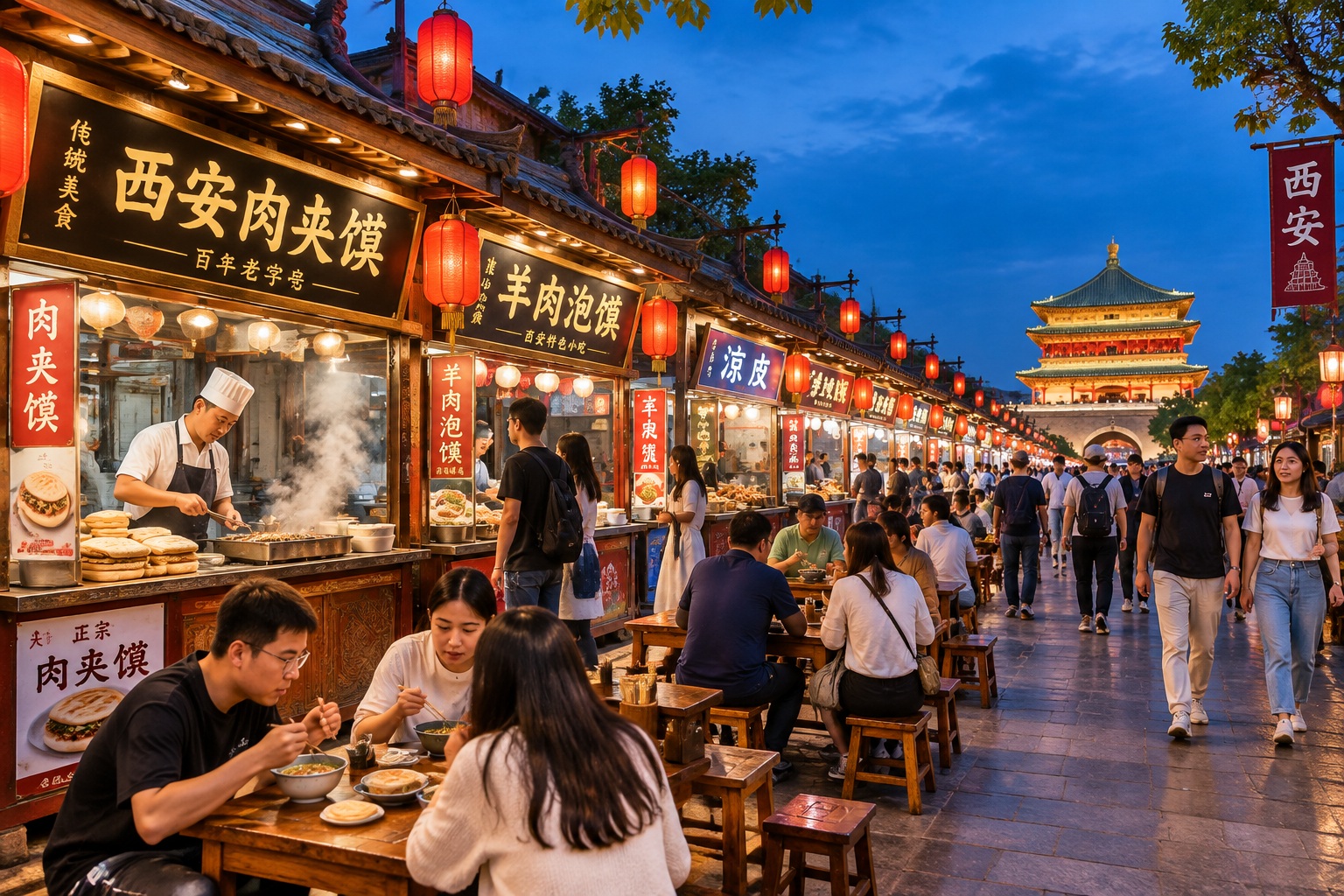The Night Market as a Living Room: How Xi'an's Evening Stalls Define Urban Public Life