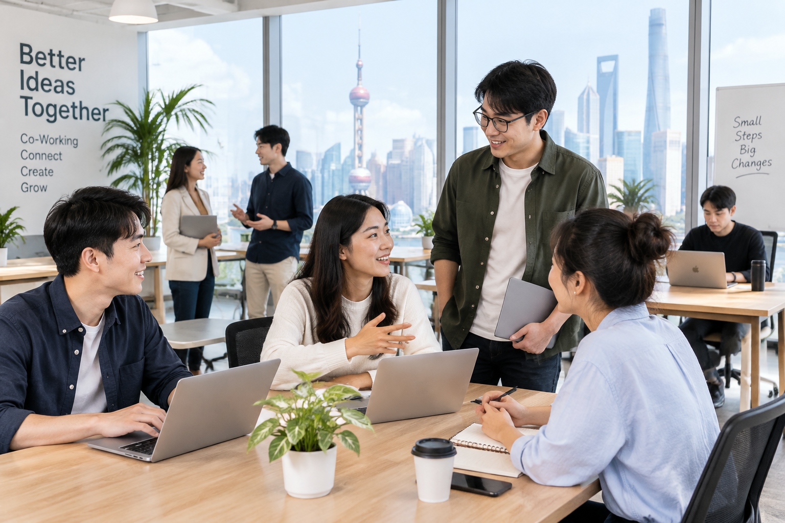Quitting the Rat Race: The Day I Sent a Viral Resignation Letter to My Boss 25 Modern open-plan office in Shanghai showing a shift towards flexible and collaborative work environments.