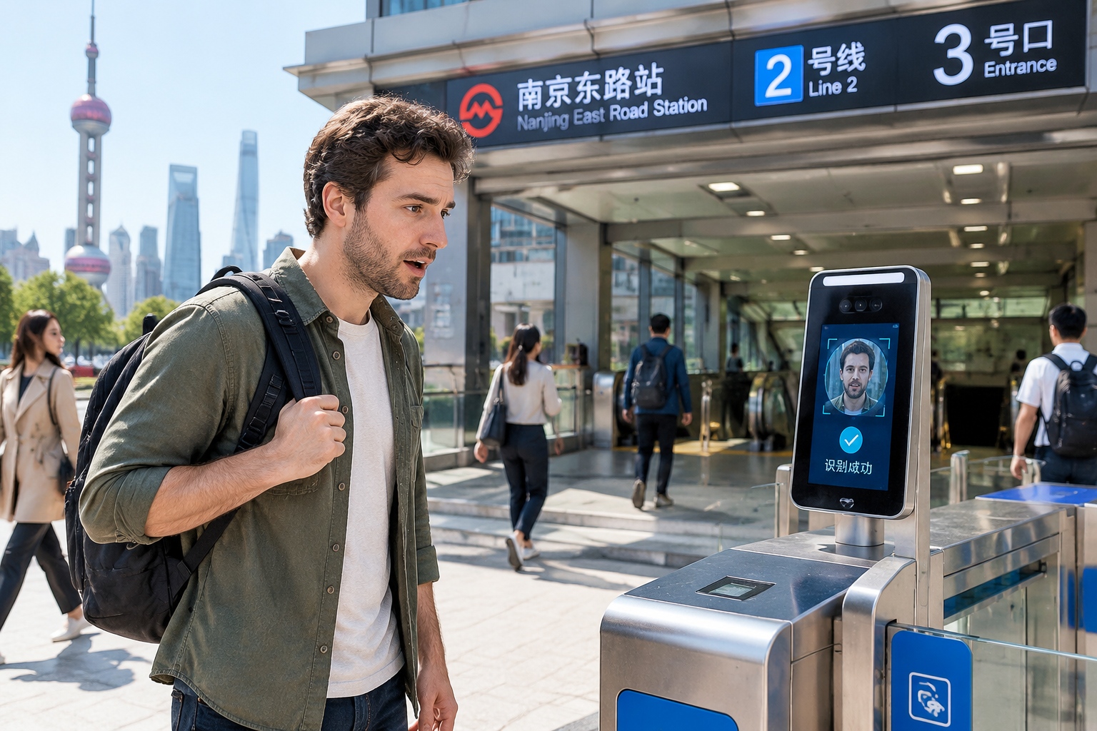 From Face-Scanning on the Subway to Scanning Codes for Groceries: An American Tourist's 24 Hours in Shanghai