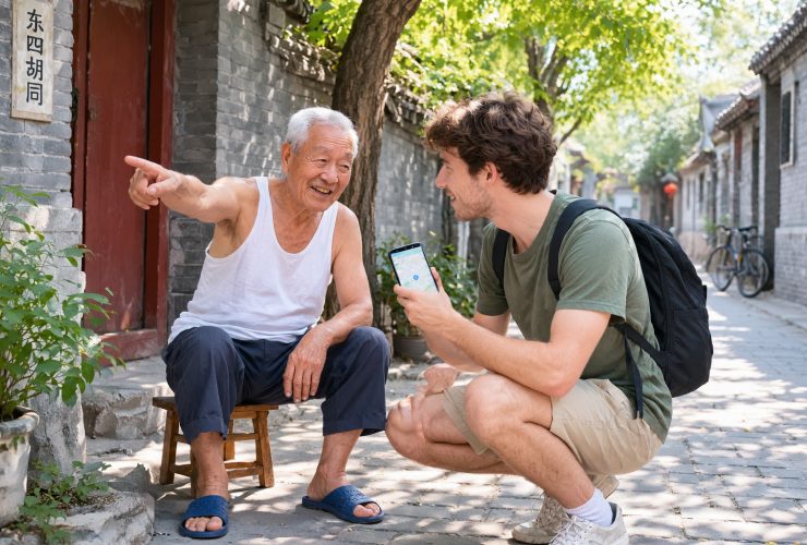 Why Can the Old Man in Beijing's Hutong Speak a Bit of English?