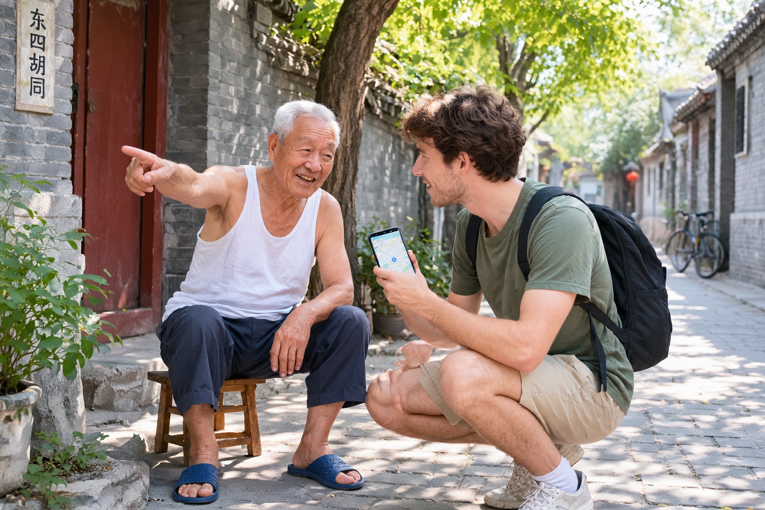Why Can the Old Man in Beijing's Hutong Speak a Bit of English?