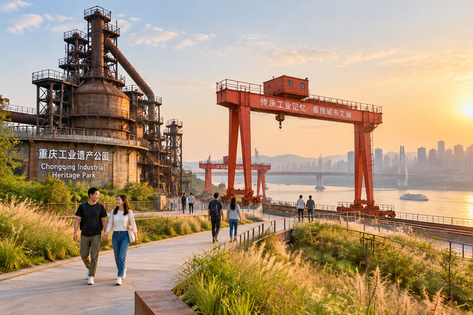 Transforming Chongqing's Old Industrial Base: From Heavy Steel to Ruin Parks