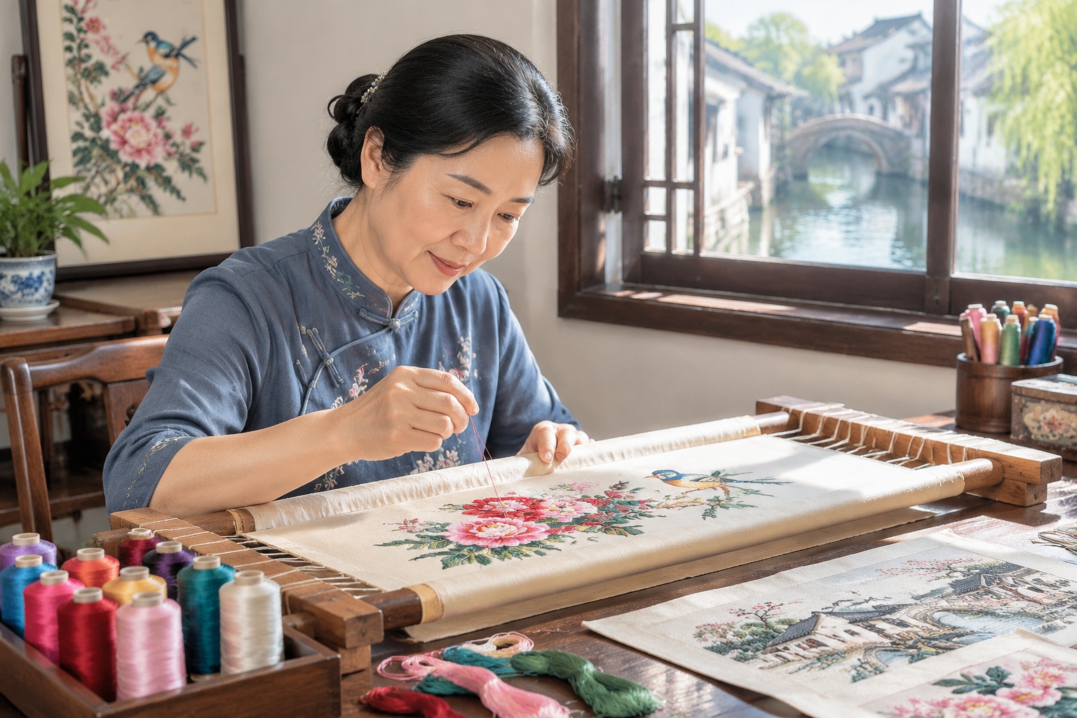 Suzhou Embroidery: How an Ancient Craft Powers a Modern Cultural Economy