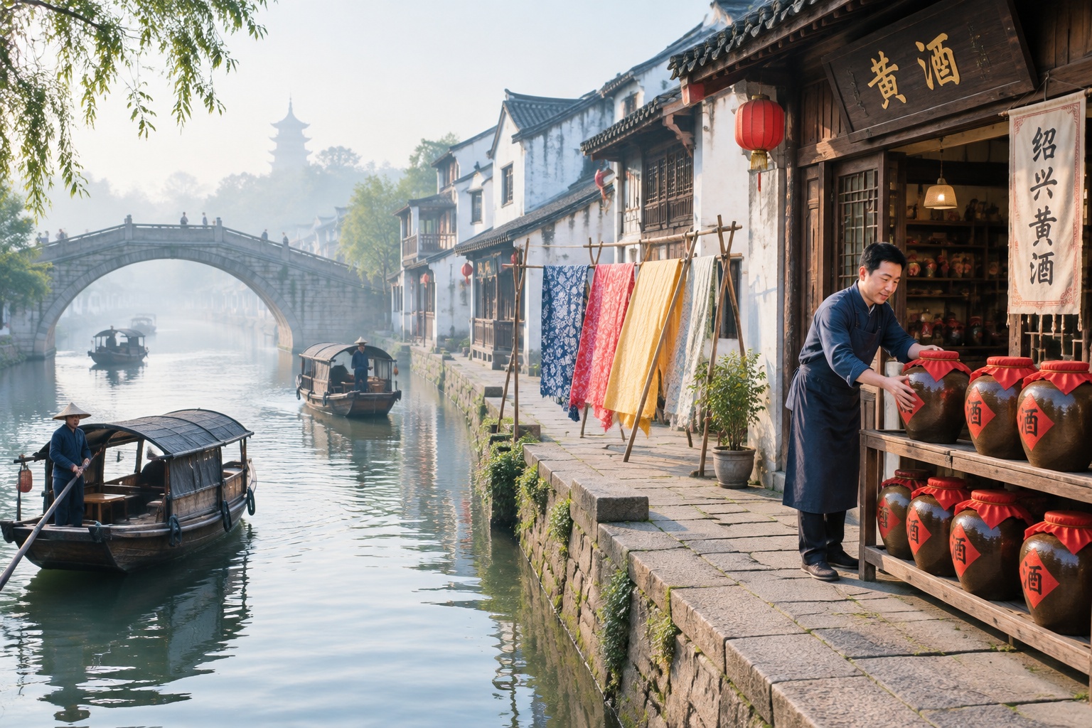 Shaoxing: Where Rice Wine and Textiles Define a City's Character