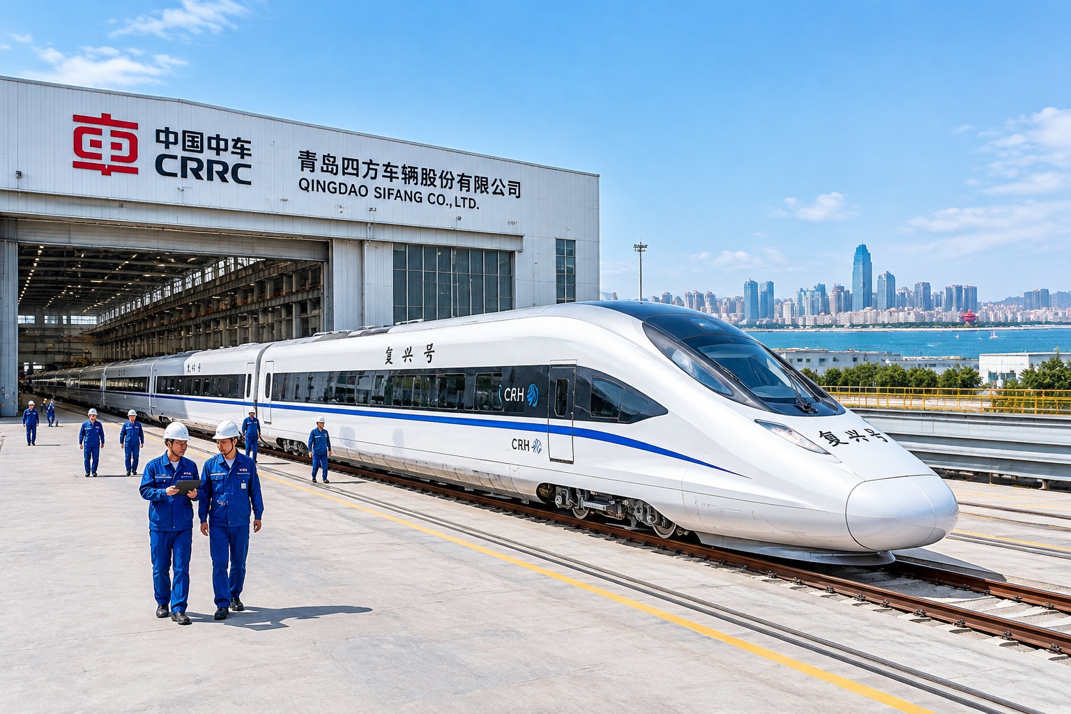 Made in Qingdao: The Bullet Trains Powering China's Railways