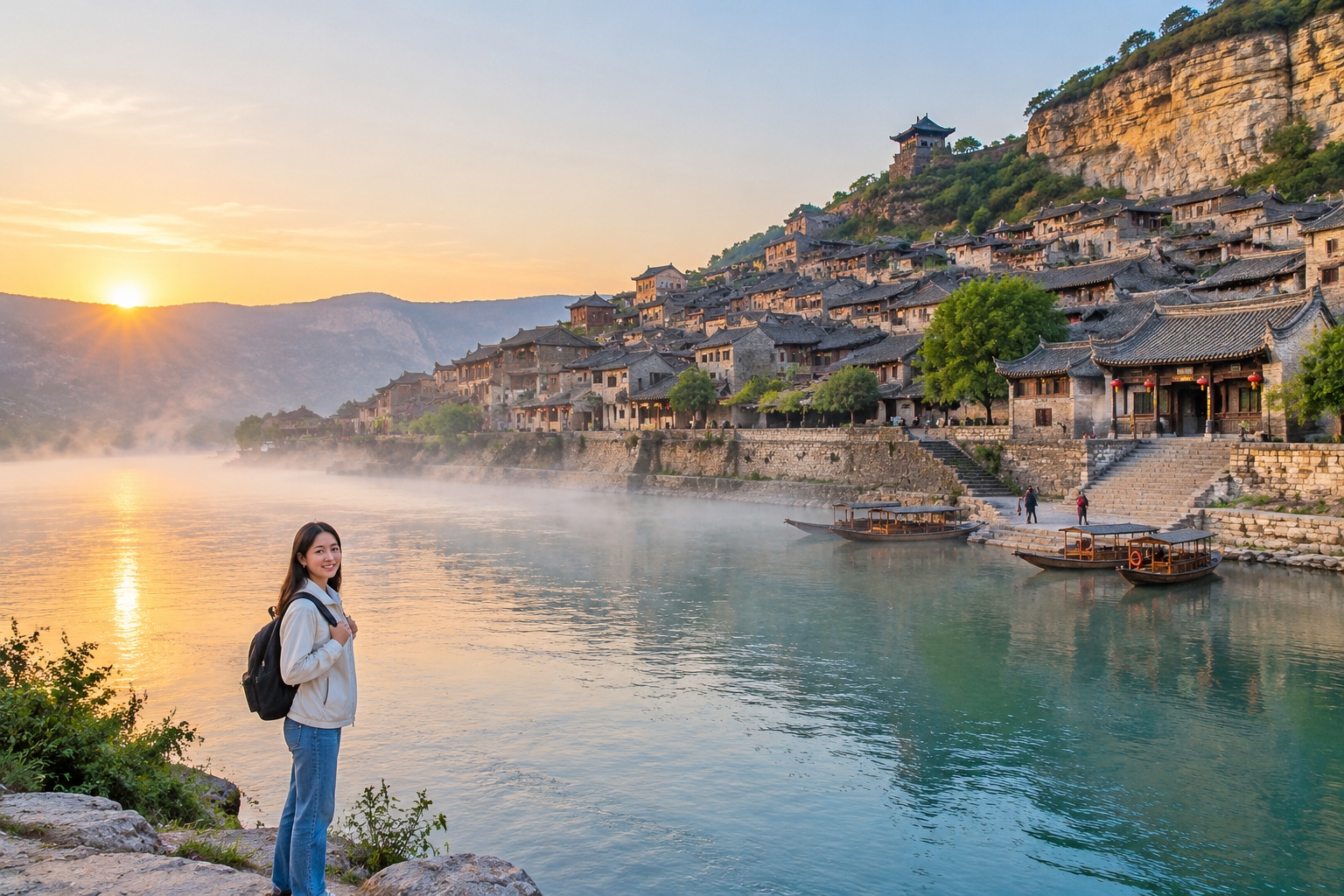 Qikou Ancient Town: Commercial Memory and Modern Gold Rush on the Yellow River