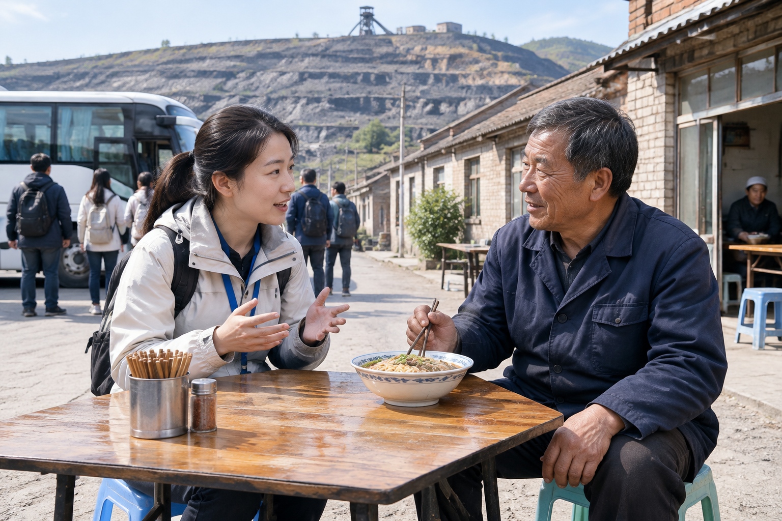 From Coal to Culture: A Dialogue Between a Tour Guide and a Coal Miner in Shanxi